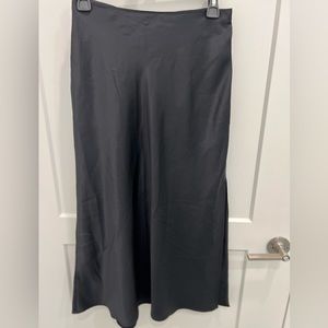 Abercrombie & Fitch Satin Maxi Skirt